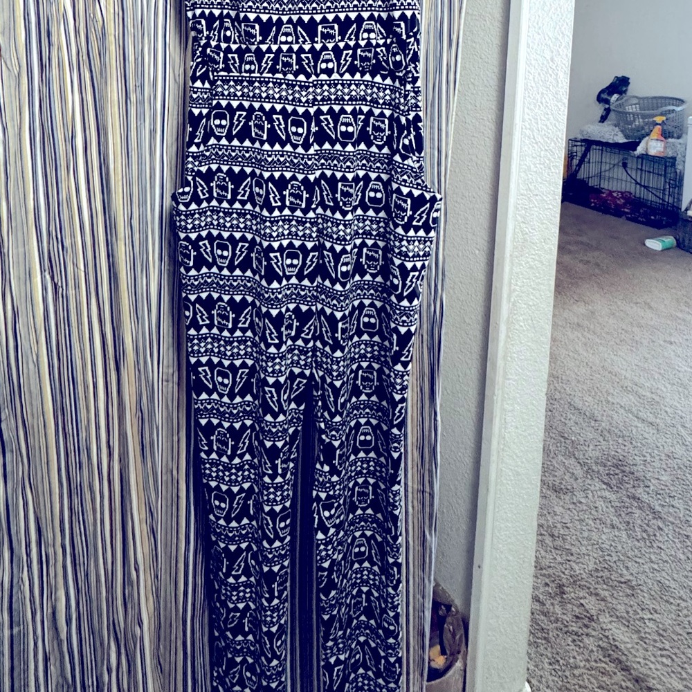 Horror/Halloween/monster themed romper